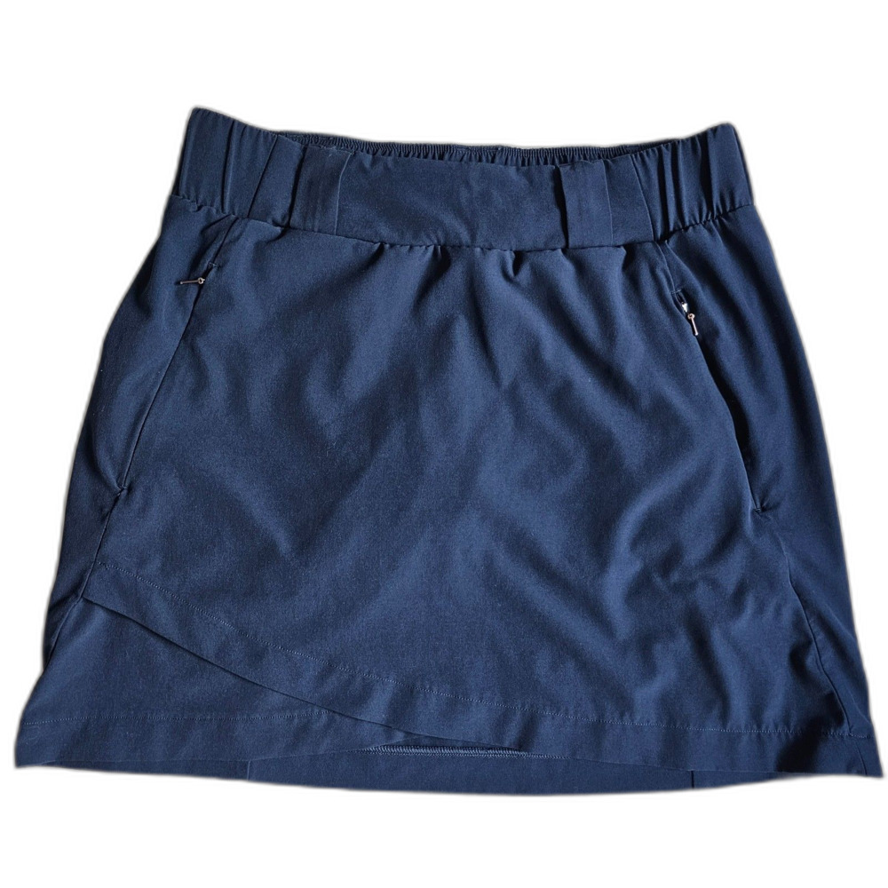 Calia Navy Blue Skort w 2 Zipper Pockets sz XS Skirt Shorts